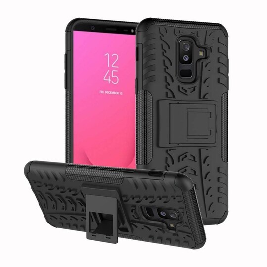 Iskunkestävä Suojakuori Samsung Galaxy J8 2018 (SM-J800F)  - pinkki