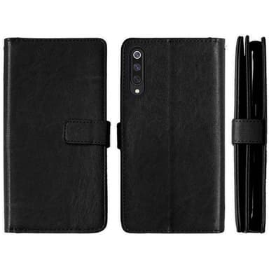 Lompakkotelo Flexi 9-kortti Xiaomi Mi 9 (6.39 ")  - punainen