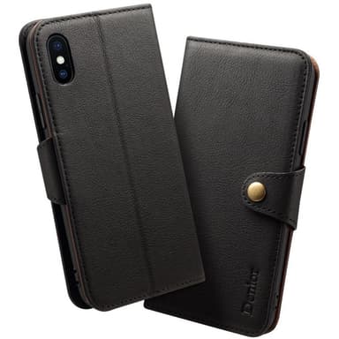 Denior matkalaukku nahka 3-korttinen Apple iPhone XS Max (6,5 ")  - ru