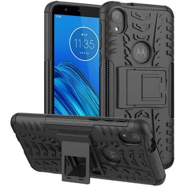 Iskunkestävä Suojakuori Motorola Moto E6 (XT2005-1)  - violetti