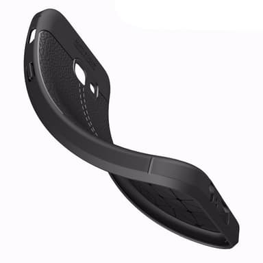Nahkakuvioitu TPU kuori Samsung Galaxy A3 2017 (SM-A320F)  - punainen