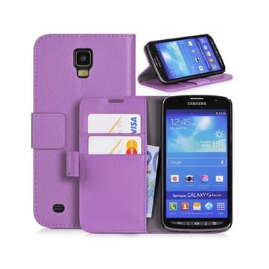 Lompakkokotelo 2-kortti Samsung Galaxy S4 Active ( GT -i9295)  - punai