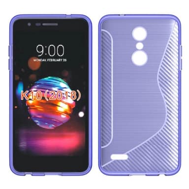 S Line Suojakuori LG K11 2018 (X410E)  - musta