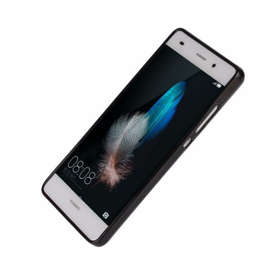 MOVE lompakkokotelo 2i1 Huawei P8 Lite 2015 (ALE-L21)  - Tummanruskea