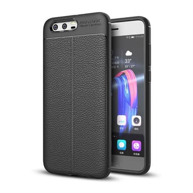 Nahkakuvioitu TPU kuorii Huawei Honor 9 (STF-L09)  - punainen