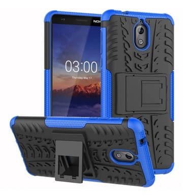 Iskunkestävä Suojakuori Nokia 3.1 2018 (TA-1063)  - violetti