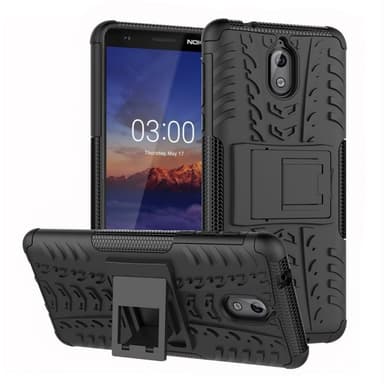 Iskunkestävä Suojakuori Nokia 3.1 2018 (TA-1063)  - oranssi