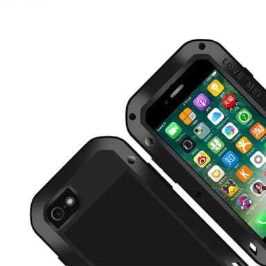 LOVE MEI Powerful Apple iPhone 7 Plus / 8 Plus  - punainen