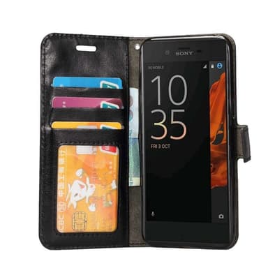 Lompakkokotelo 3-kortti Sony Xperia XZ / XZ (F8331)  - punainen