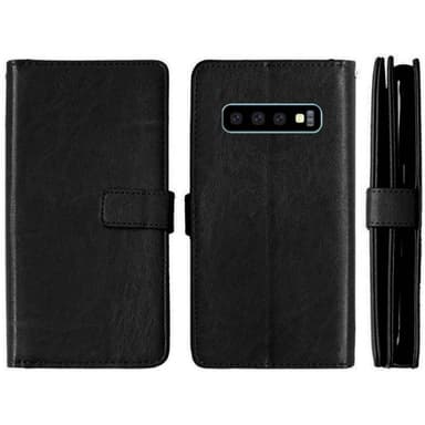 Lompakkotelo Flexi 9-kortti Samsung Galaxy S10 (SM-G973F)  - Vaaleansi