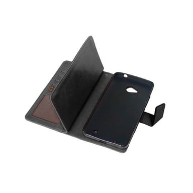 Lompakkotelo Flexi 9-kortti Microsoft Lumia 640 (RM-1072)  - musta