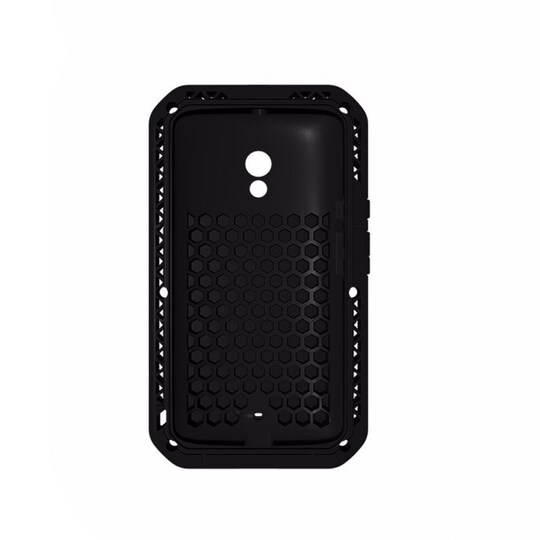 LOVE MEI Powerful Motorola Moto X Play (XT1563)  - musta