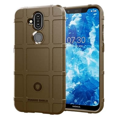 Rugged Shield suoja Nokia 8.1 2018: ksi (TA-1128)  - sininen