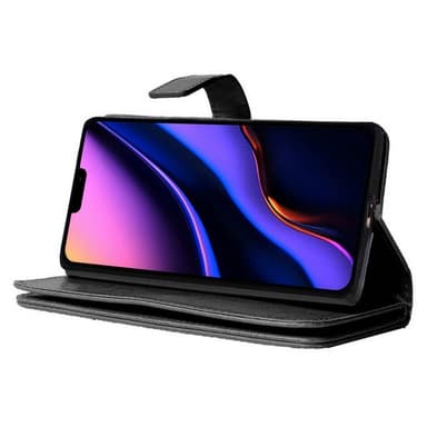Lompakkotelo Flexi 9-kortti Apple iPhone 11 Pro Max (6.5 ")  - musta