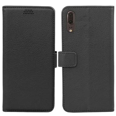 Lompakkokotelo 2-kortti Huawei P20 (EML-L29)  - musta