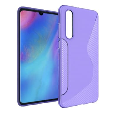 S Line Suojakuori Huawei P30 (ELE-L29)  - läpinäkyvä