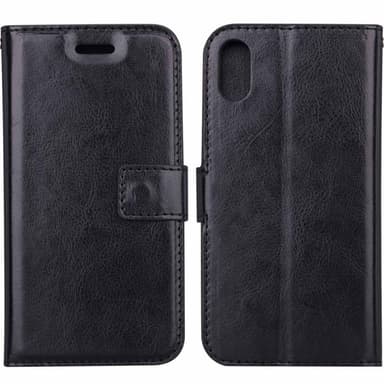 Lompakkokotelo 3-kortti Apple iPhone XS Max (6,5 ")  - punainen