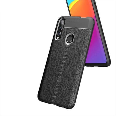 Nahkakuvioitu TPU kuori Huawei P Smart Z (STK-LX1)  - harmaa