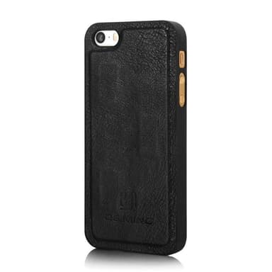 Lompakkokotelo DG-Ming 2i1 Apple iPhone 5, 5S, 5SE  - harmaa