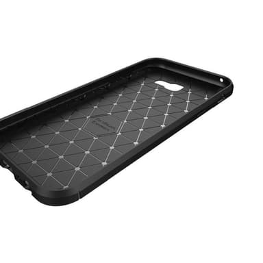 Harjattu TPU kuori Samsung Galaxy A5 2017 (SM-A520F)  - musta