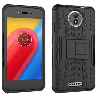 Iskunkestävä Suojakuori Motorola Moto C (XT1755)  - sininen