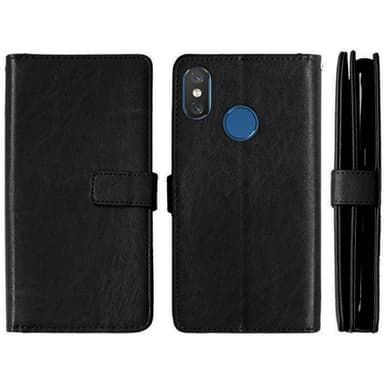 Lompakkotelo Flexi 9-kortti Xiaomi Mi 8 SE  - pinkki