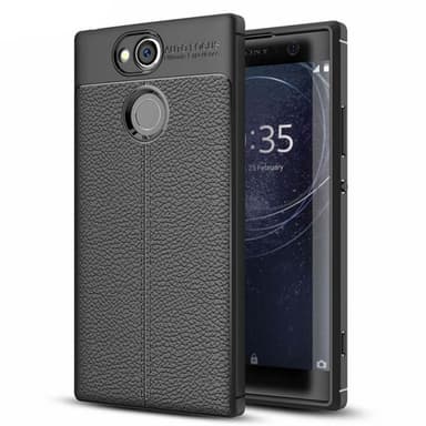 Nahkakuvioitu TPU kuori Sony Xperia XA2 (H4113)  - sininen