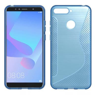 S Line Suojakuori Huawei Y6 2018 (ATU-L21)  - läpinäkyvä
