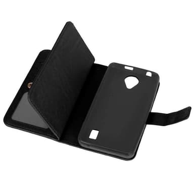 Lompakkotelo Flexi 9-kortti Huawei Y635  - ruskea