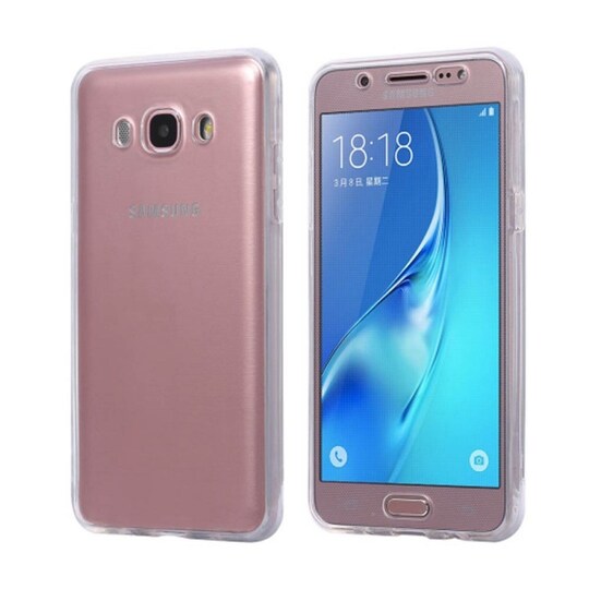 360° suojakuori Samsung Galaxy J7 2016 (SM-J710F)  - harmaa
