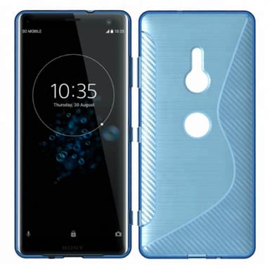 S Line Suojakuori Sony Xperia XZ3 (H9436)  - violetti