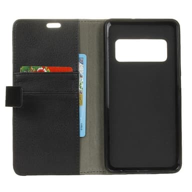 Lompakkokotelo 2-kortti Samsung Galaxy Note 8 (SM-N950F)  - musta