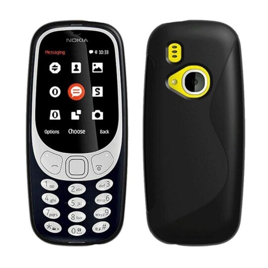 S Line Suojakuori Nokia 3310 2017 (TA1008)  - valkoinen