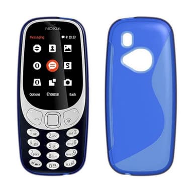 S Line Suojakuori Nokia 3310 2017 (TA1008)  - musta