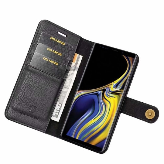 Lompakkokotelo DG-Ming 2i1 Samsung Galaxy Note 9 (SM-N960F)  - harmaa