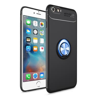 Slim Ring kotelo Apple iPhone 6 +, 6S Plus  - musta