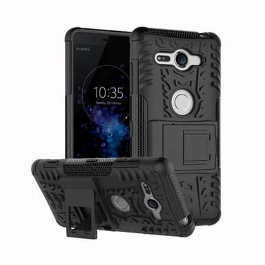 Iskunkestävä Suojakuori Sony Xperia XZ2 Compact (H8324)  - oranssi