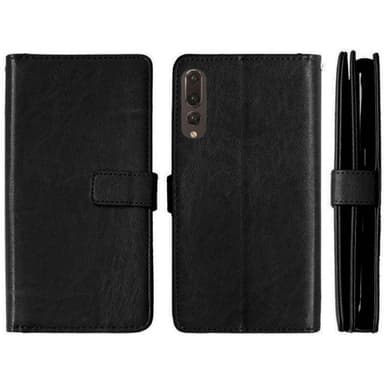 Lompakkotelo Flexi 9-kortti Huawei P20 Pro (CLT-L29)  - punainen