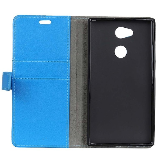 Lompakkokotelo 2-kortti Sony Xperia L2 (H3311)  - sininen