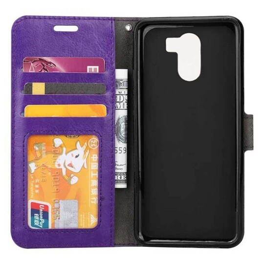 Lompakkokotelo 3-kortti LG G7 ThinQ (G710EM)  - pinkki