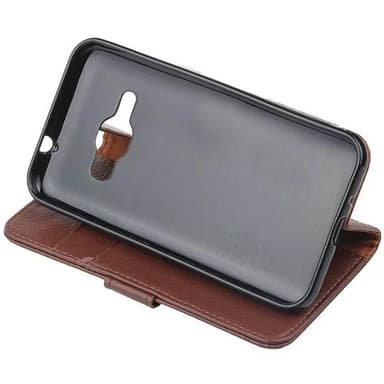 Lompakkokotelo 2-kortti Samsung Galaxy J1 2016 (SM-J120F)  - musta