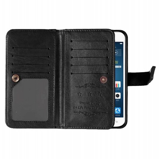 Lompakkotelo Flexi 9-kortti LG X Screen (K500N)  - valkoinen