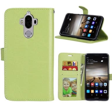 Lompakkokotelo 3-kortti Huawei Mate 9 (MHA-L29)  - ruskea