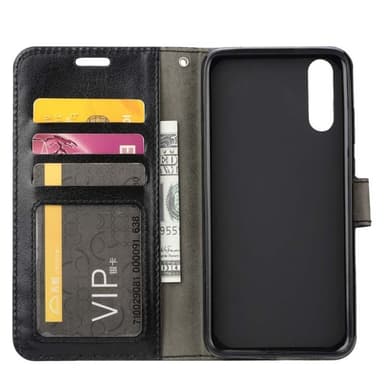 Lompakkokotelo 3-kortti Samsung Galaxy A7 2018 (SM-A750F)  - pinkki