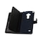 Lompakkotelo Flexi 9-kortti LG G4 Stylus (H635)  - ruskea