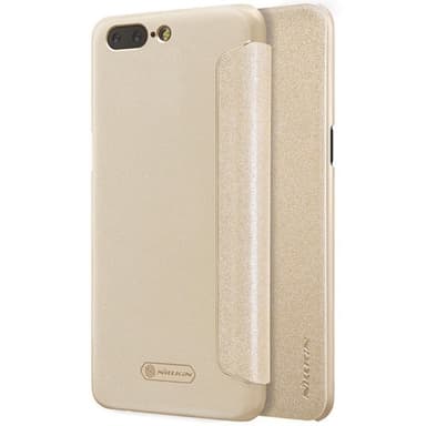 FlipCover Nillkin Sparkle OnePlus 5 (A5000)  - kulta