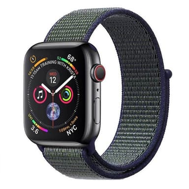 Apple Watch 4 (40 mm) nylonrannekoru - keskiyön sumu