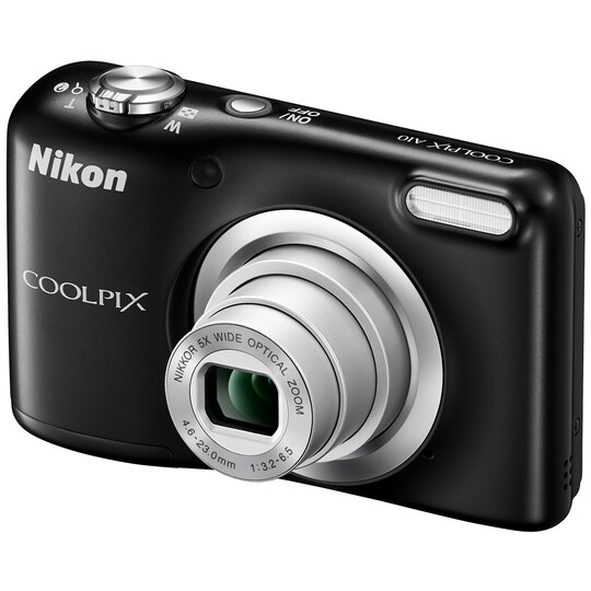Nikon CoolPix A10 digikamera (musta)