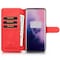 DG-Ming Lompakkokotelo 3-kortti OnePlus 7 Pro  - punainen