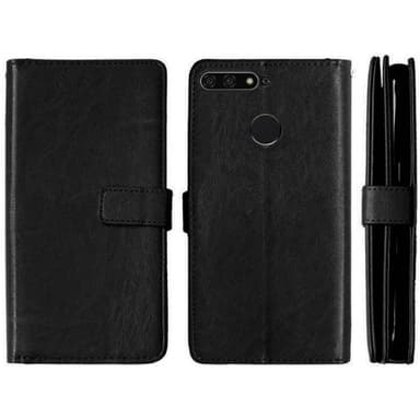 Lompakkotelo Flexi 9-kortti Huawei Y6 2018 (ATU-L21)  - valkoinen